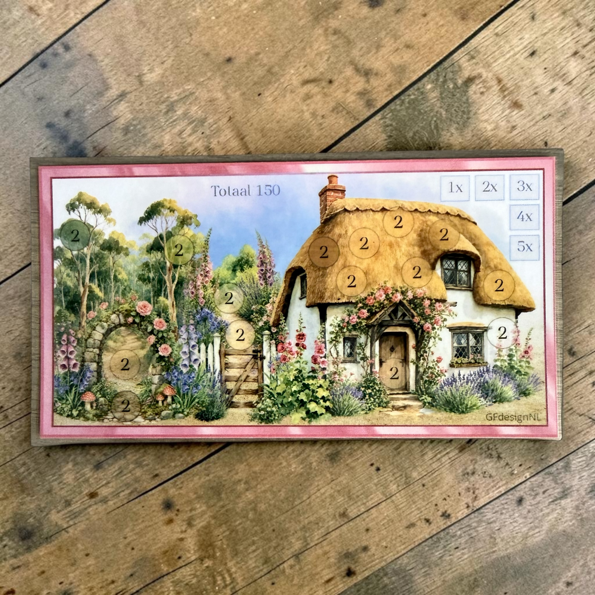 Cottage vibe spaarchallenge A6