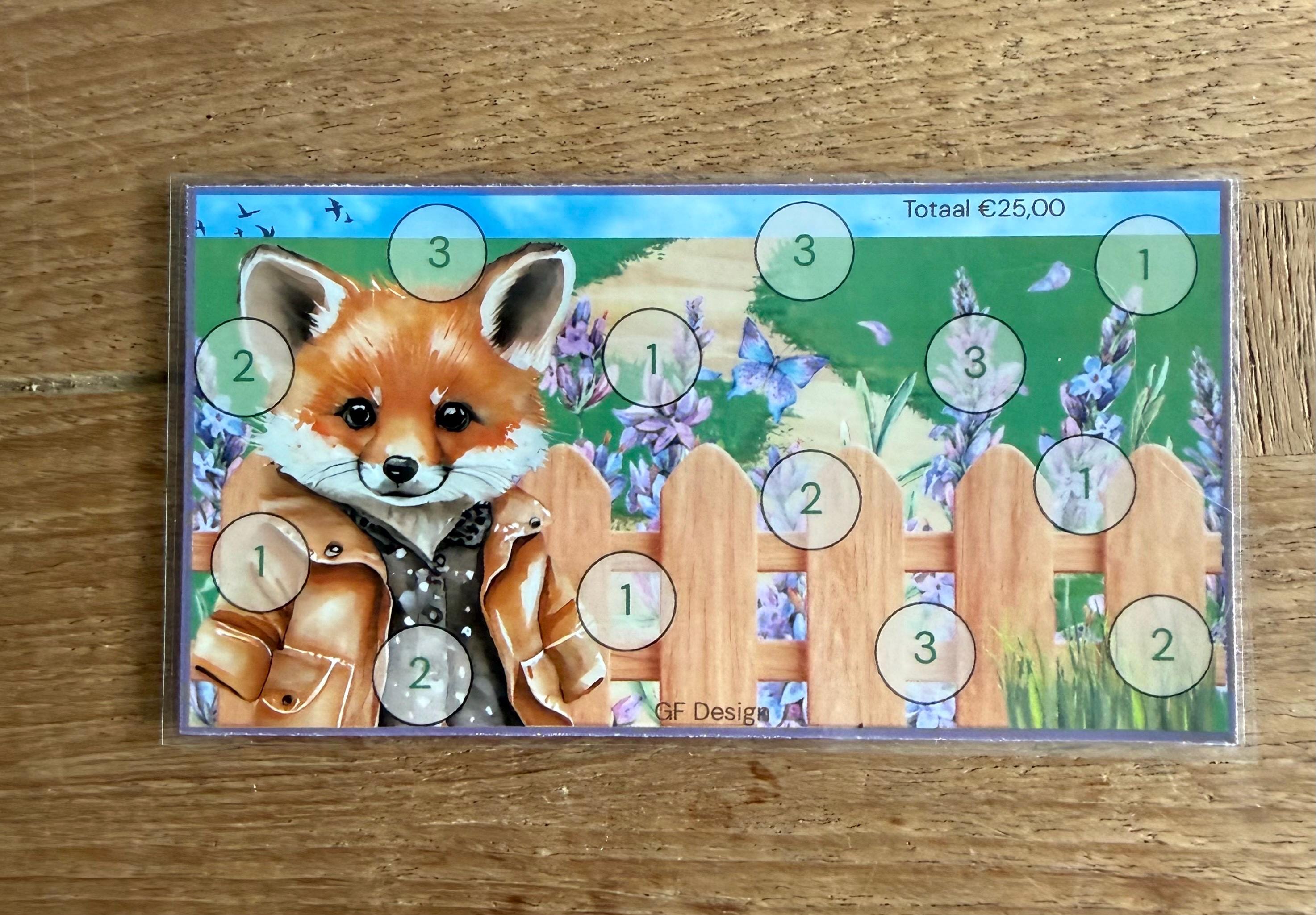 Cash Stuffing Challenge vosjes