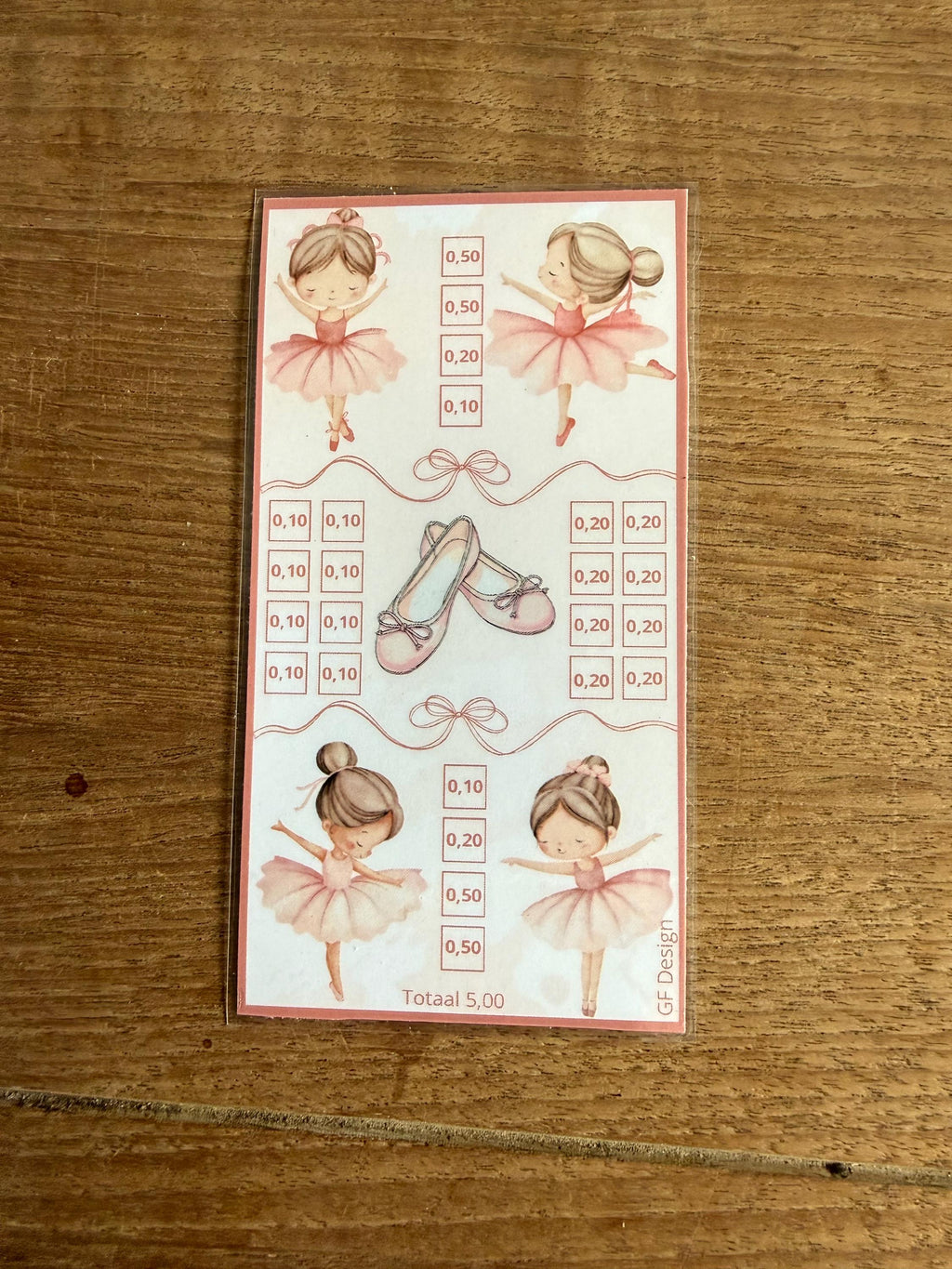 Cash stuffing challenge A6 kids Varia Girls