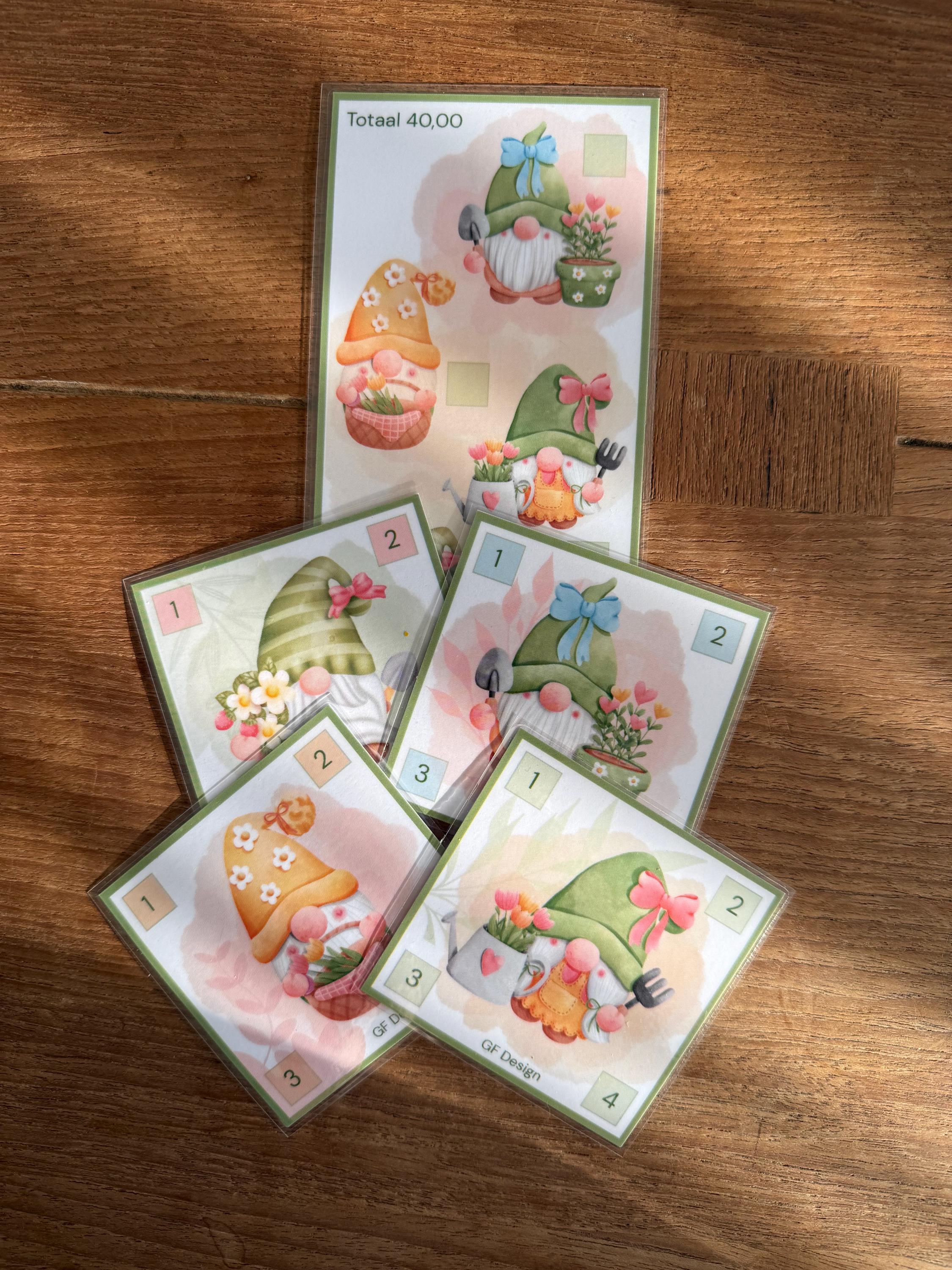 Cash stuffing challenge Gnomen serie