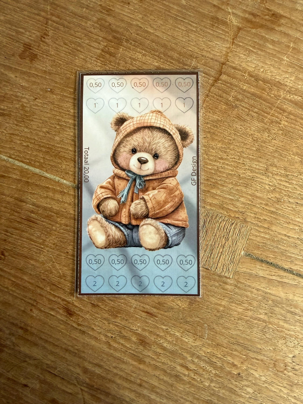 Cash stuffing challenge A6 New born