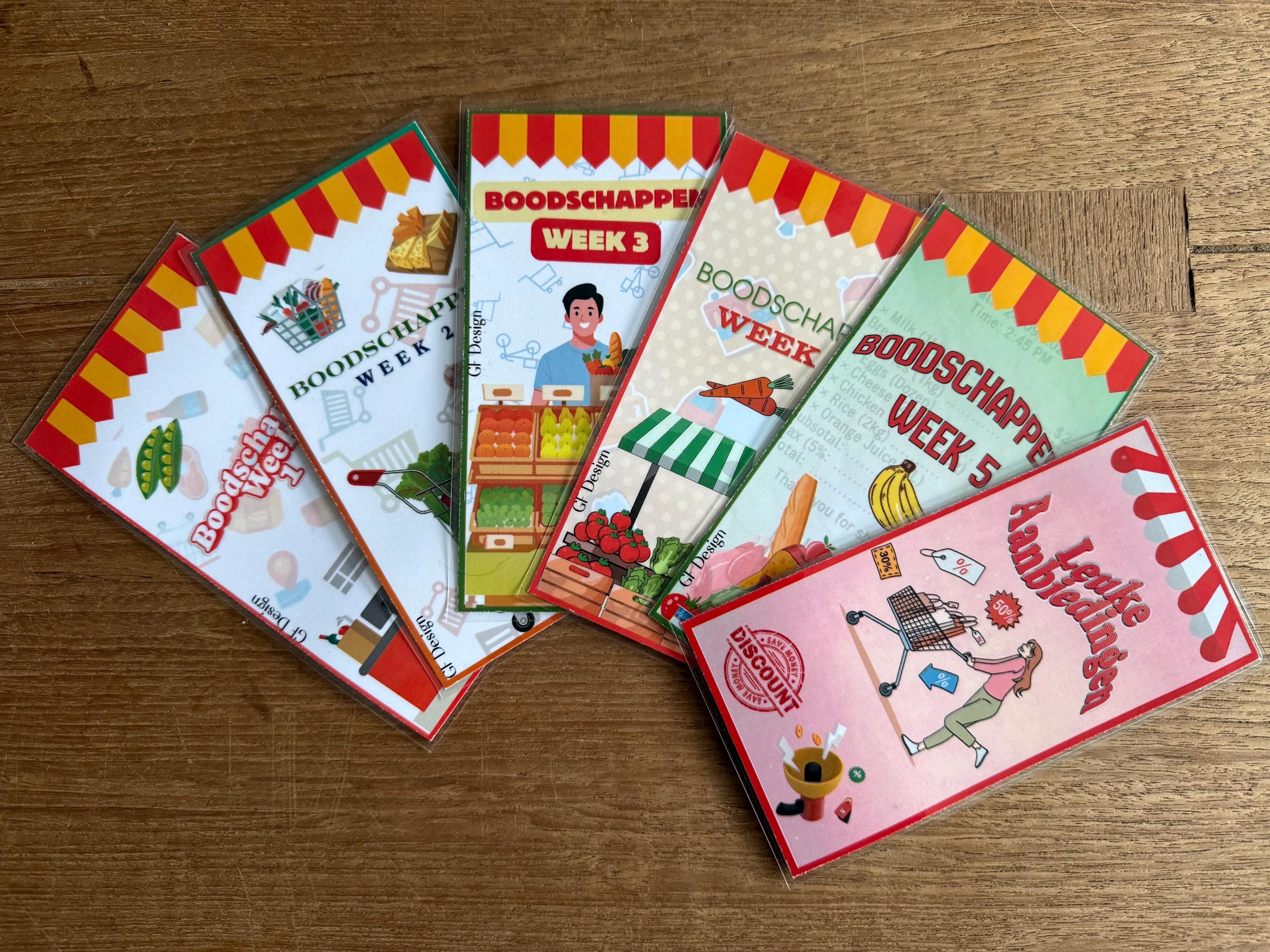 cash stuffing challenge boodschappen