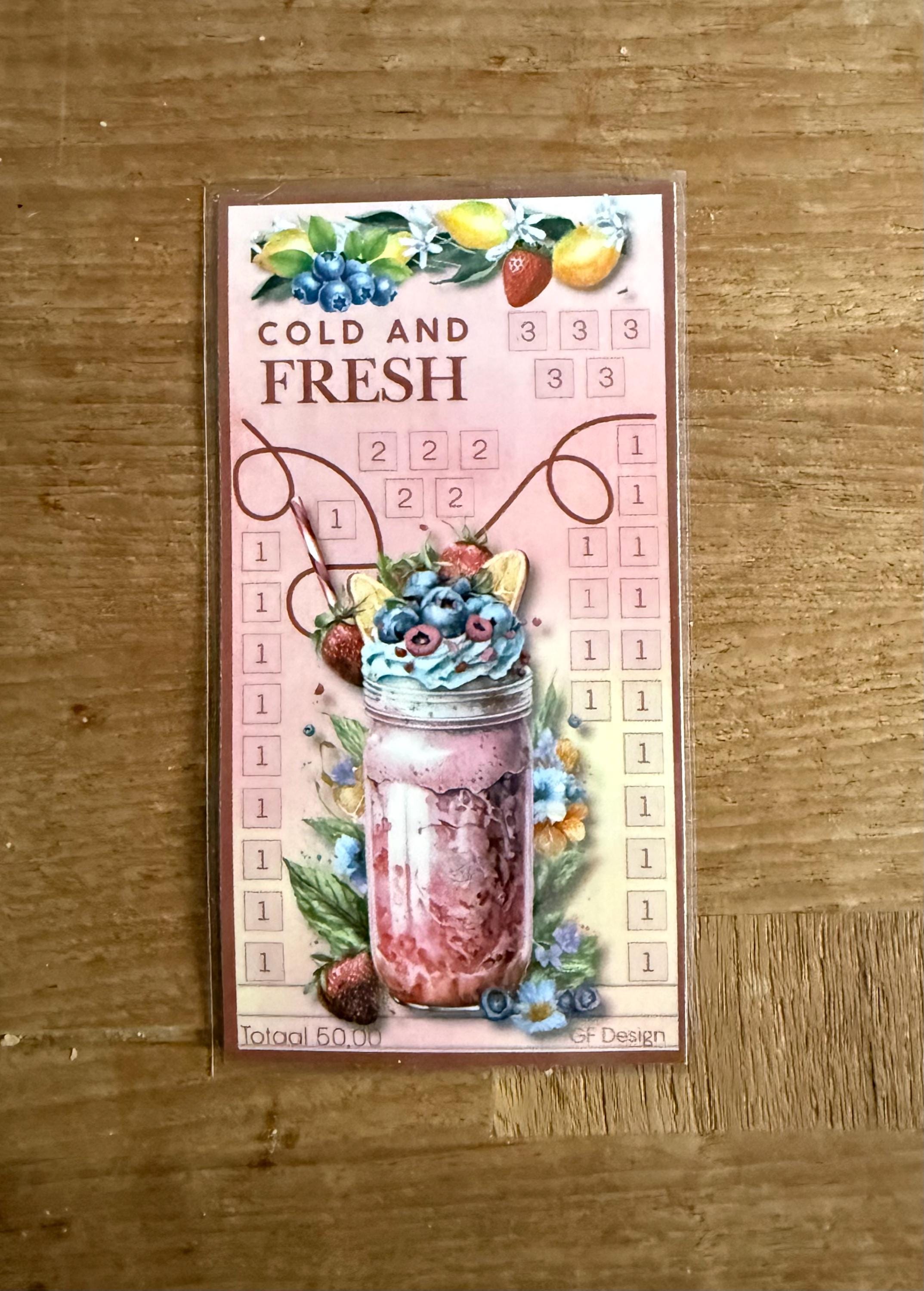 Cash Stuffing Challenge sorbet