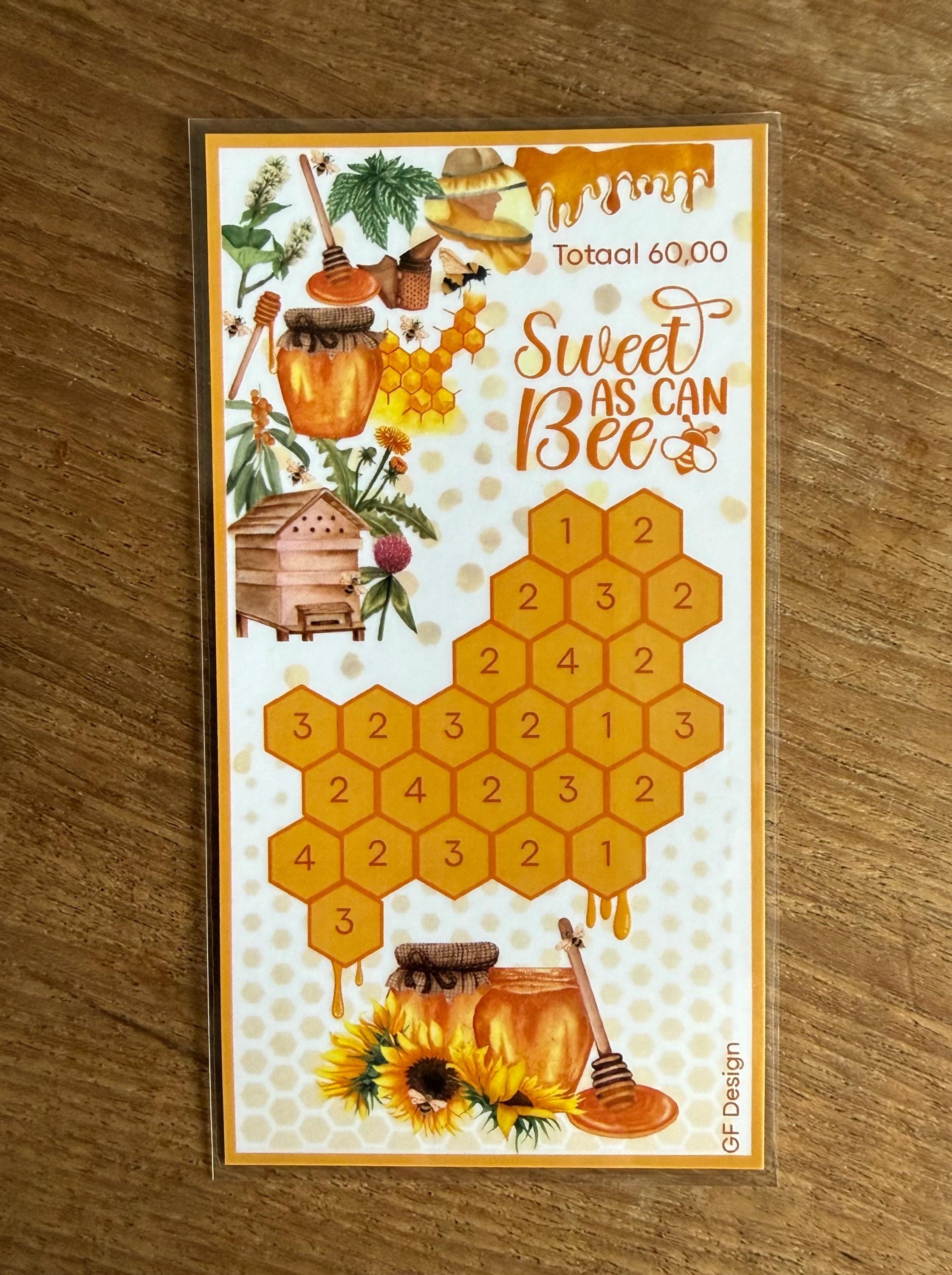 Cash stuffing challenge Bee Honey