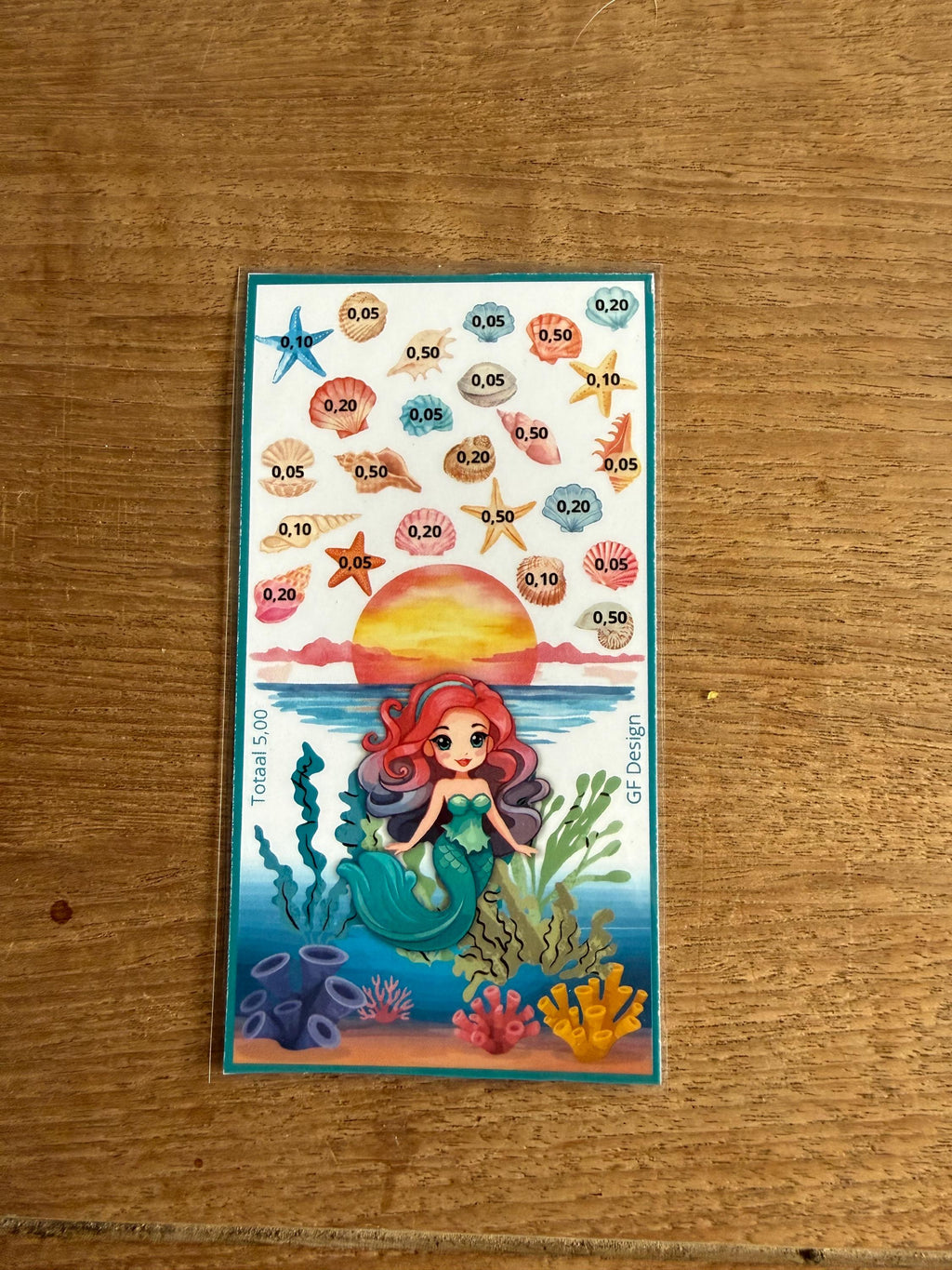 Cash stuffing challenge A6 kids Varia Girls