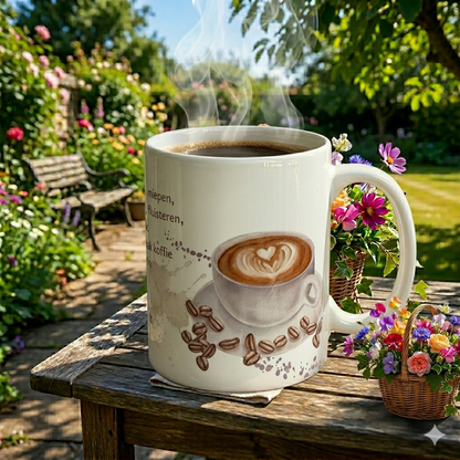 Grappige Koffiemok 325ml 'Niet Zeuren, Dus SSSSTT!!!!' | GFDesignNL