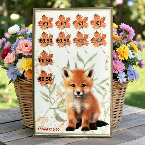 A7  cash stuffing challenge Bosdieren krassers