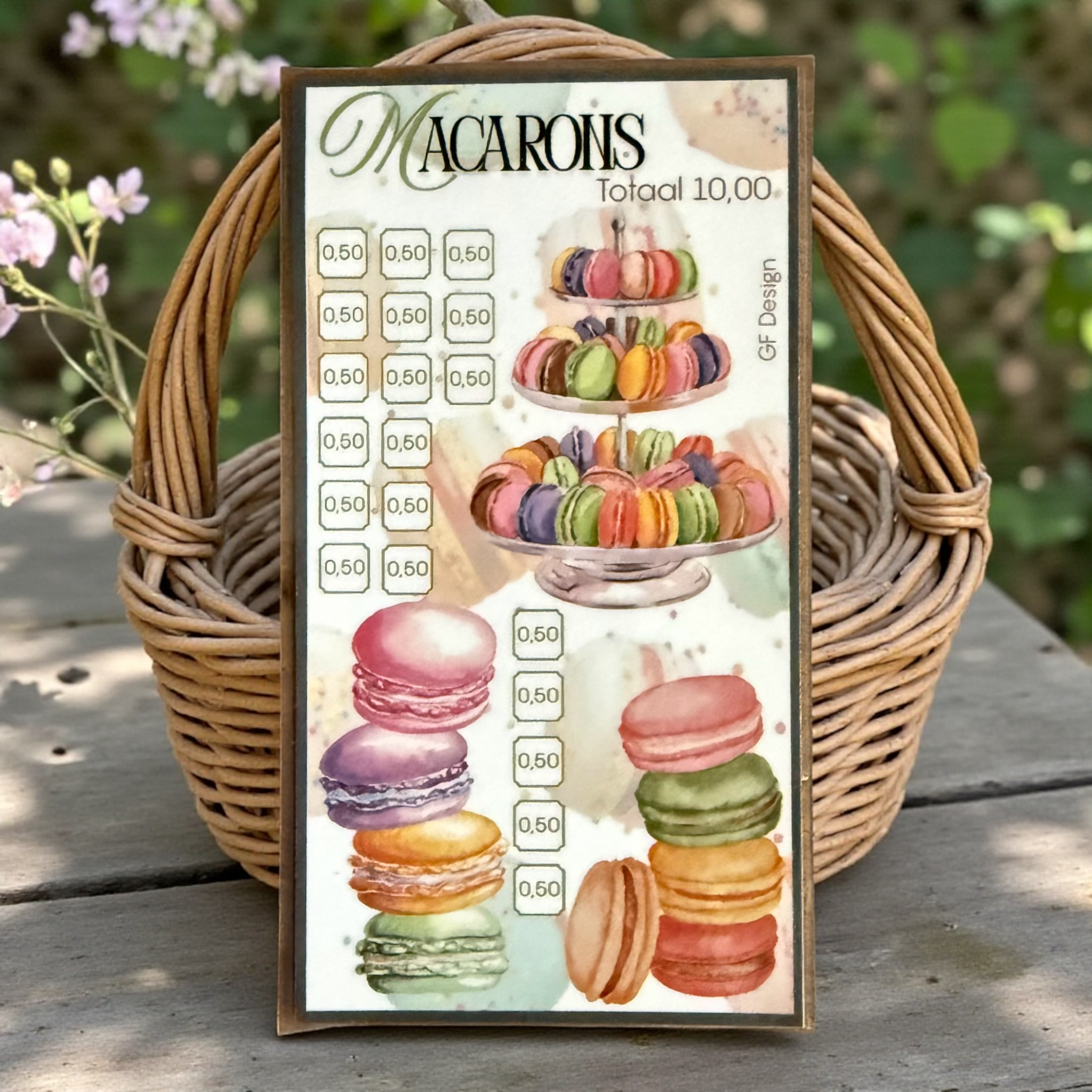 Cash stuffing challenge A6 Koffie/thee lekkernijen