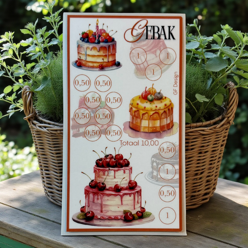 Cash stuffing challenge A6 Koffie/thee lekkernijen