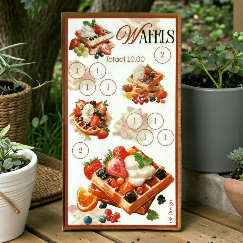 Cash stuffing challenge A6 Koffie/thee lekkernijen