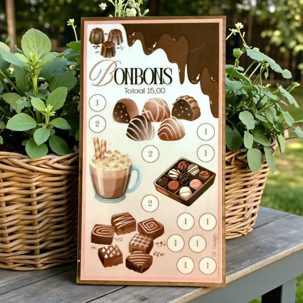 Cash stuffing challenge A6 Koffie/thee lekkernijen