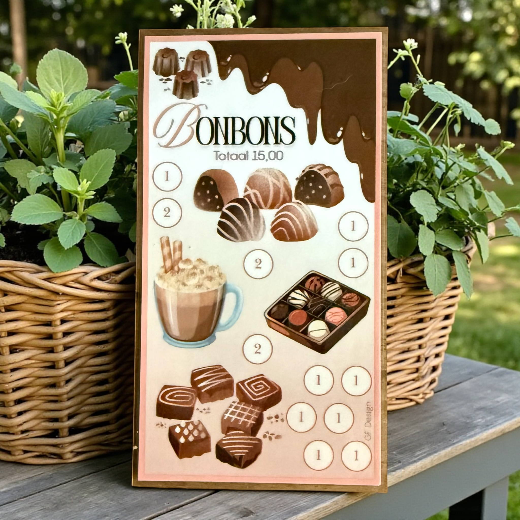 Cash stuffing challenge A6 Koffie/thee lekkernijen