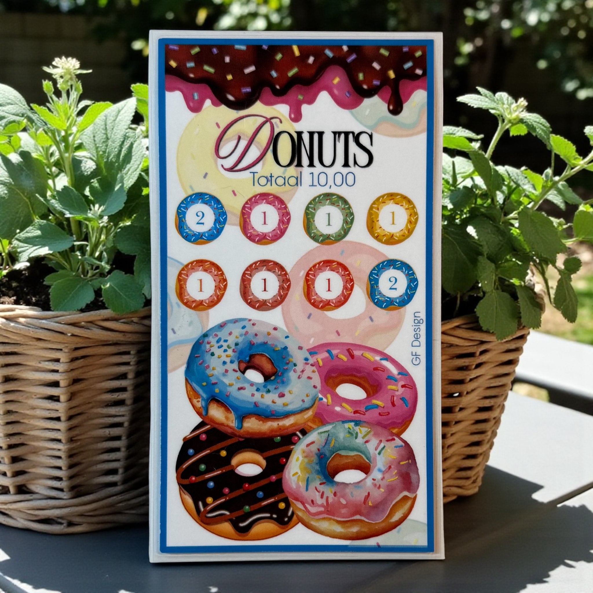 Cash stuffing challenge A6 Koffie/thee lekkernijen