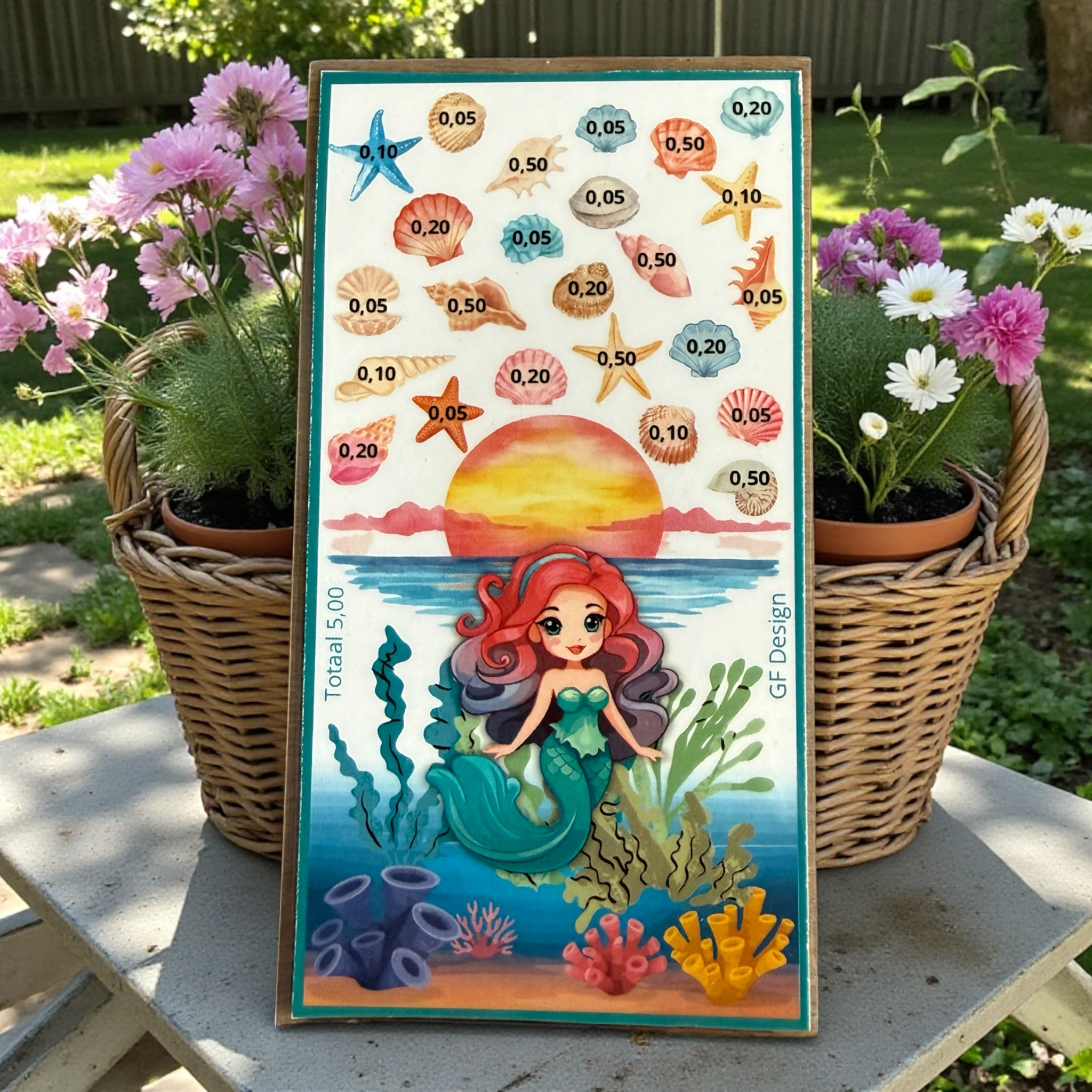 Cash stuffing challenge A6 kids Varia Girls