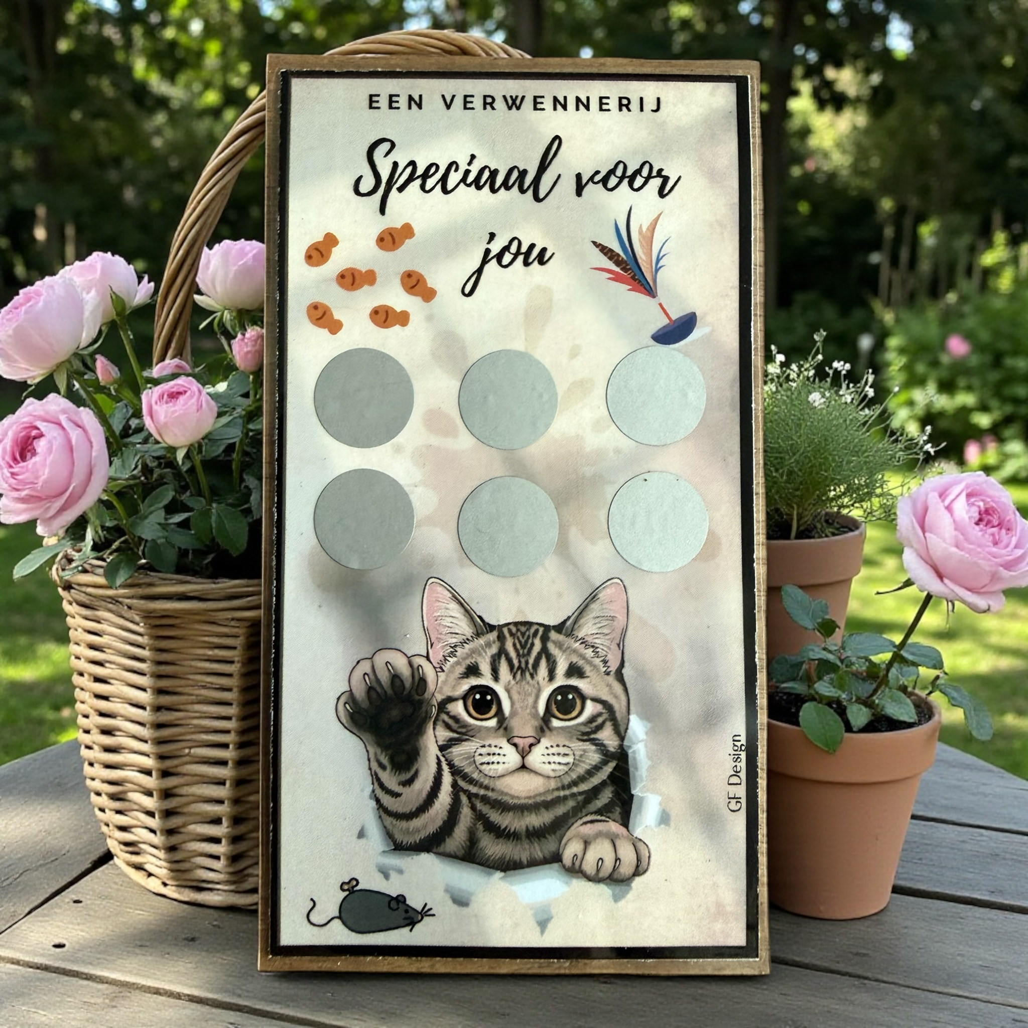 Spaarkaarten Nieuwe Poes - Cash Stuffing Challenge Set (3 stuks)