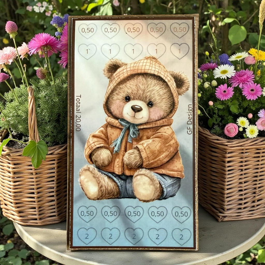 Spaarkaarten Pasgeboren Baby - Cash Stuffing Challenge Set (3 stuks)