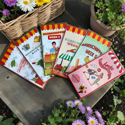 Einkaufs-Budgetplaner – Cash-Stuffing-Challenge-Karte