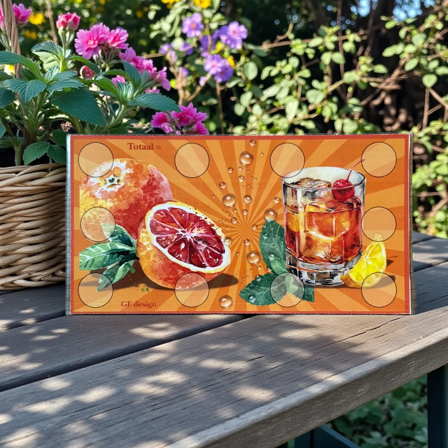 Cash Stuffing Challenge Fruity – Sparkarten A6 (Einzeln oder Set)