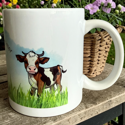 Koeien Koffiemok 325ml - Schattig Koeienmotief | GFDesignNL
