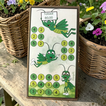 Cash Stuffing Challenge Karten A6 – Gartentiere