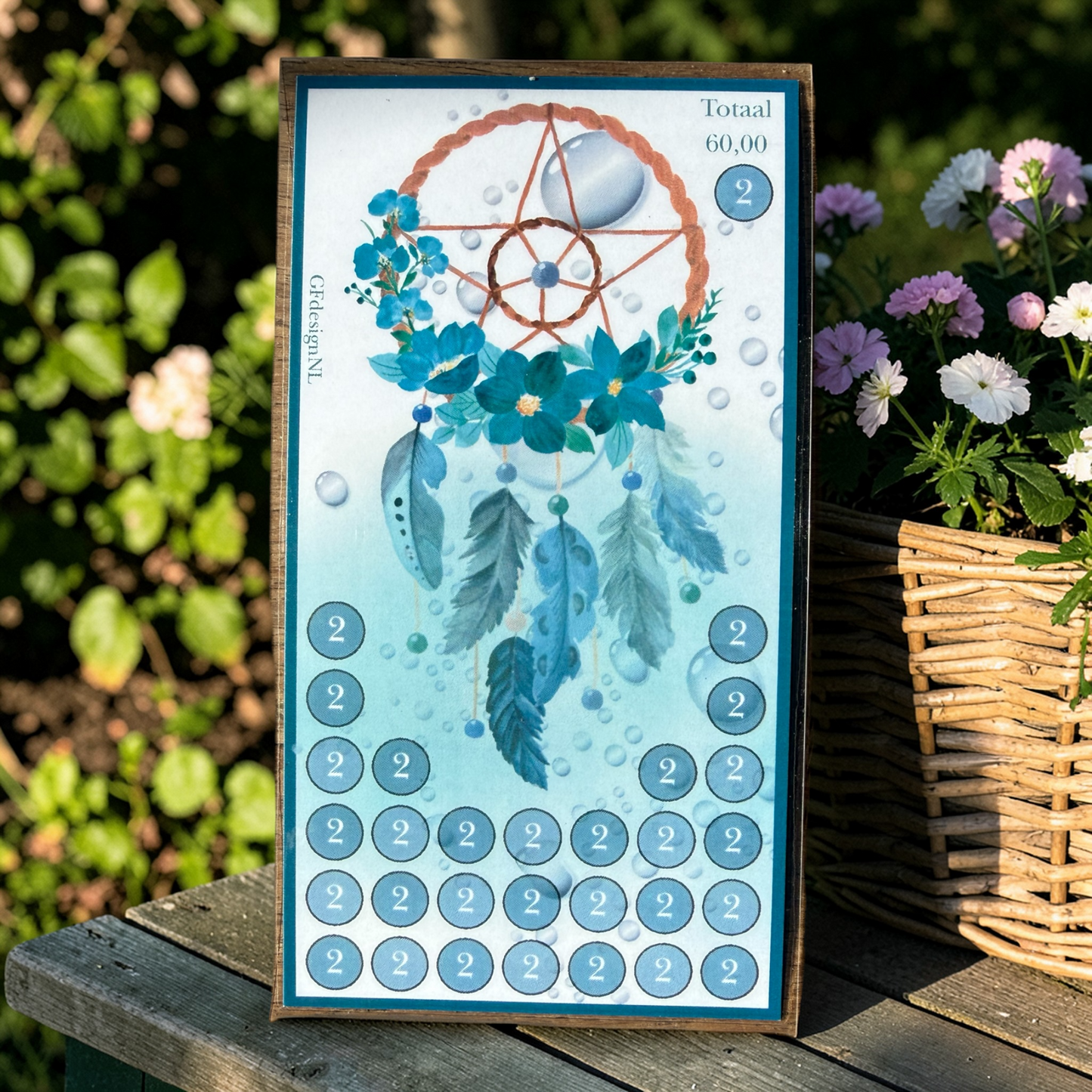 Cash Stuffing Challenge Karten A6 – Dreams | Sparkarten