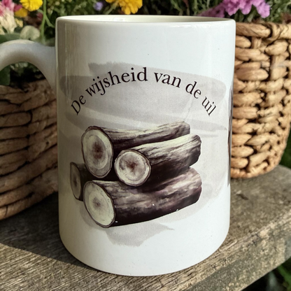 Wijze Uilen Koffiemok 325ml | Design GFDesignNL