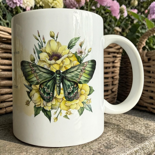 Vlinders Koffiemok 325ml - Keramisch | GFDesignNL