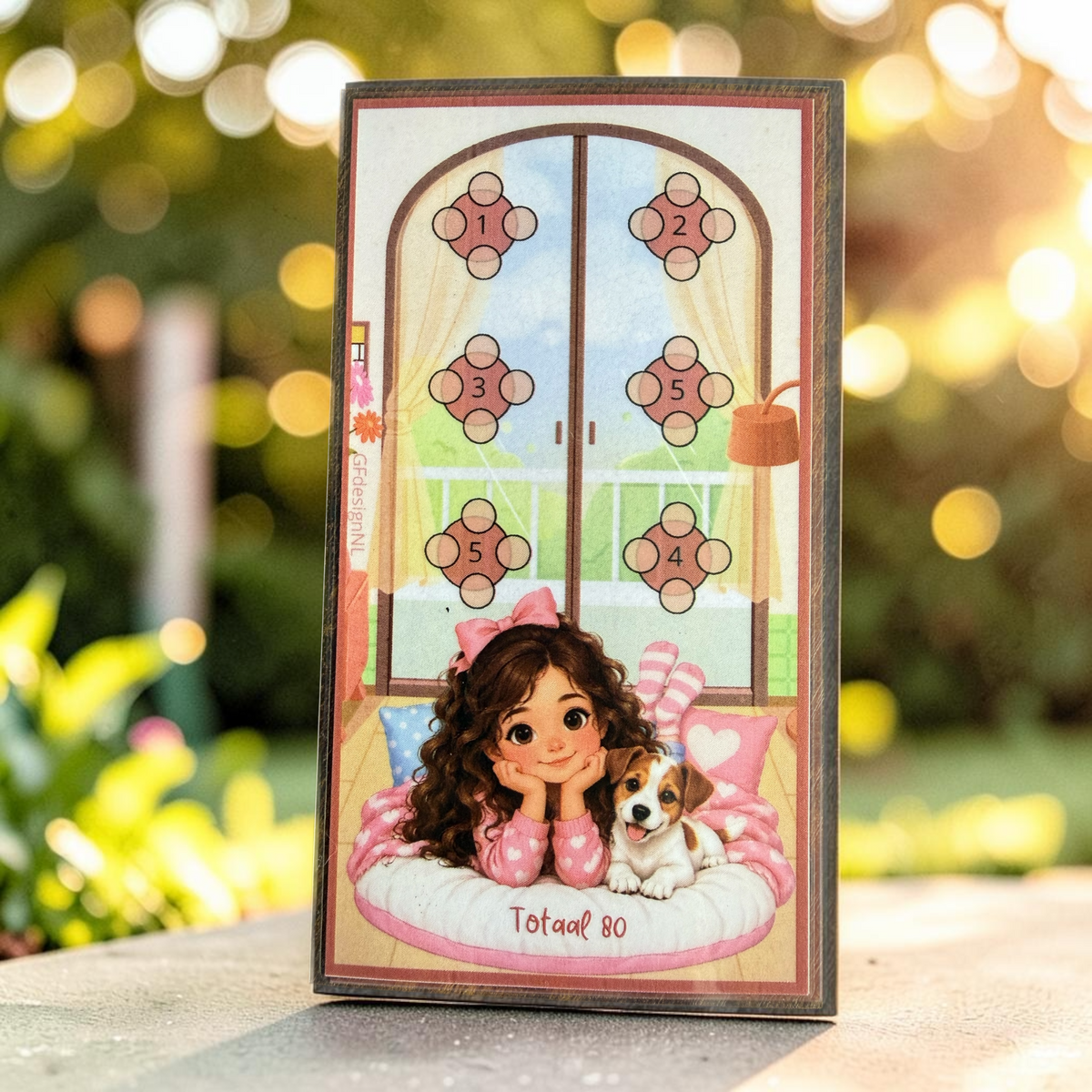 Puppy Love spaarkaarten – Cash stuffing €80, €100 en €160