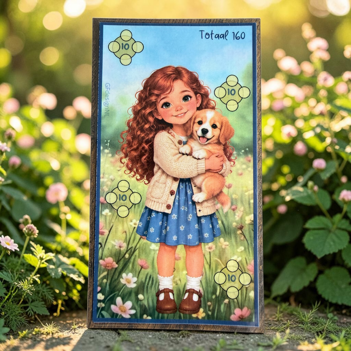 Puppy Love spaarkaarten – Cash stuffing €80, €100 en €160