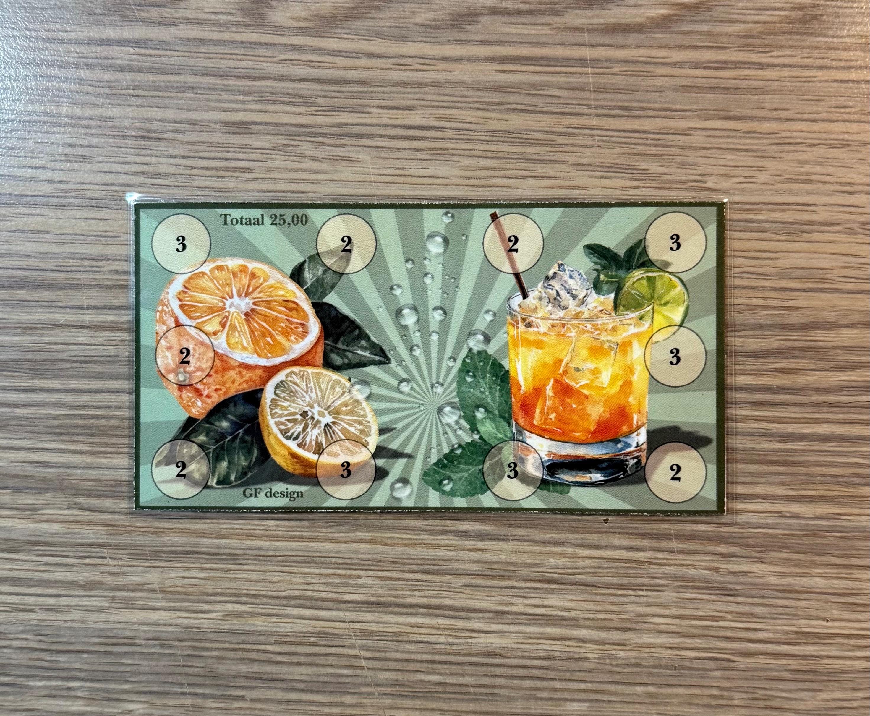 Cash stuffing challenge Fruity