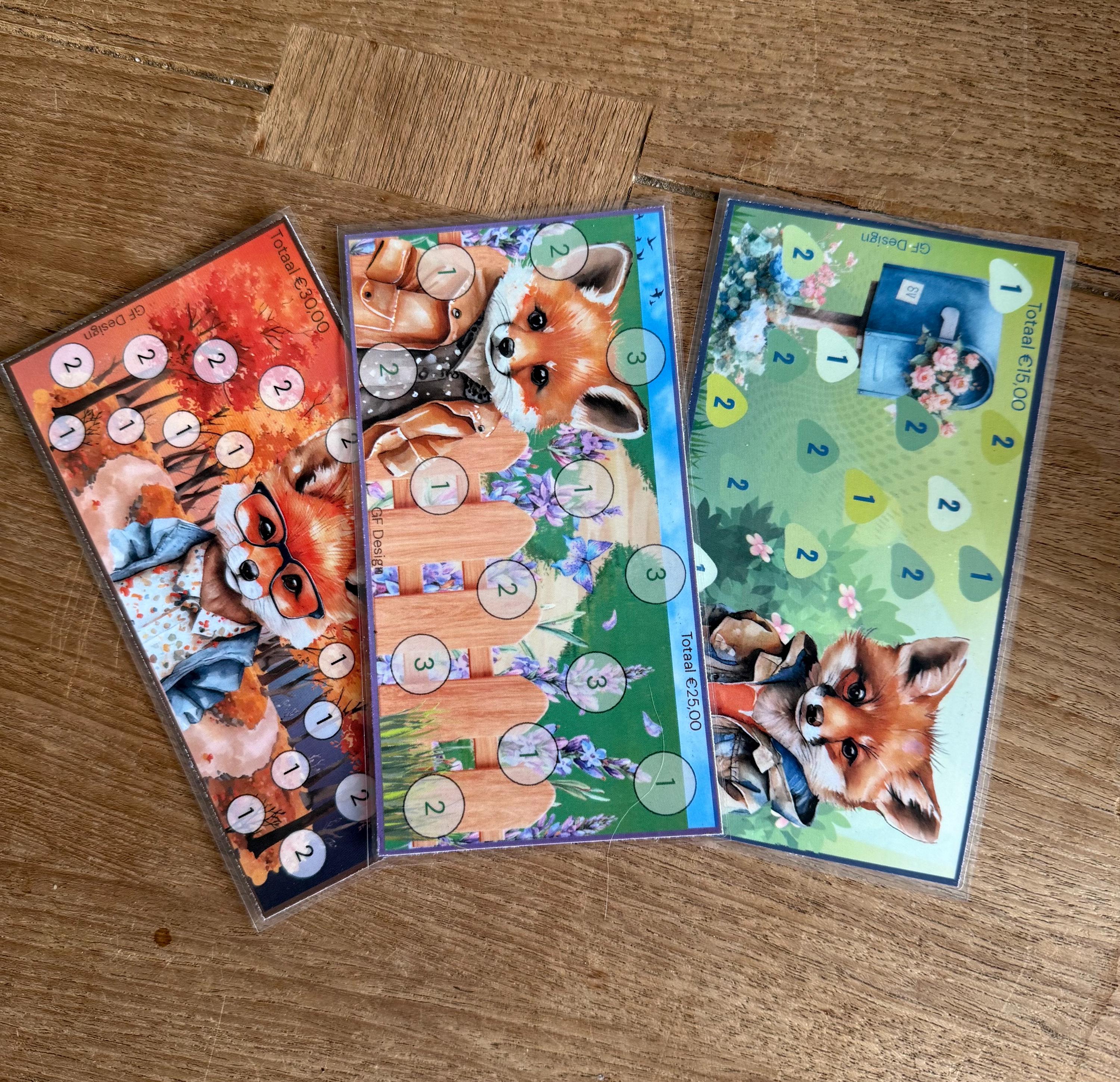 Cash Stuffing Challenge vosjes