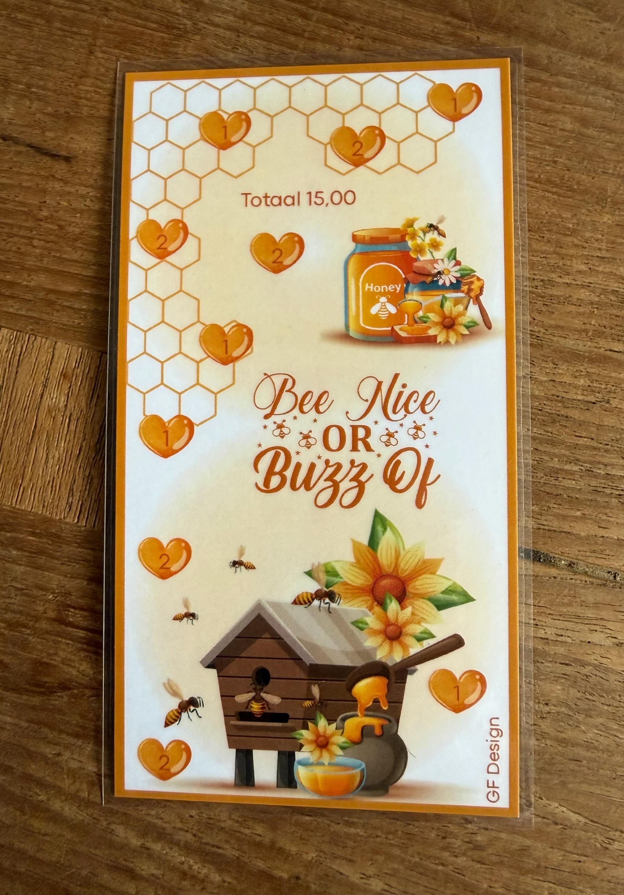 Cash stuffing challenge Bee Honey