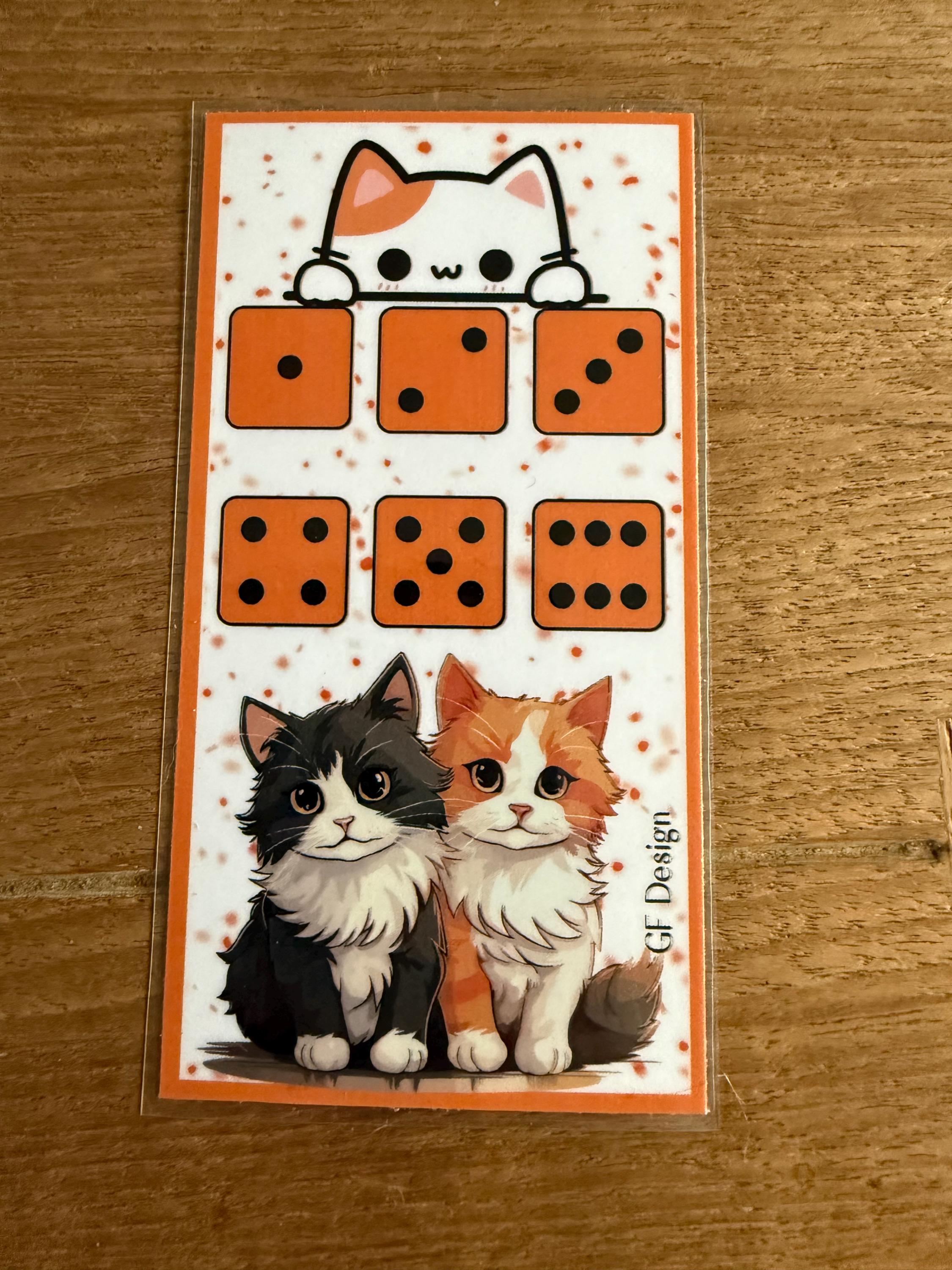 Dobbel cash stuffing challenge poesjes