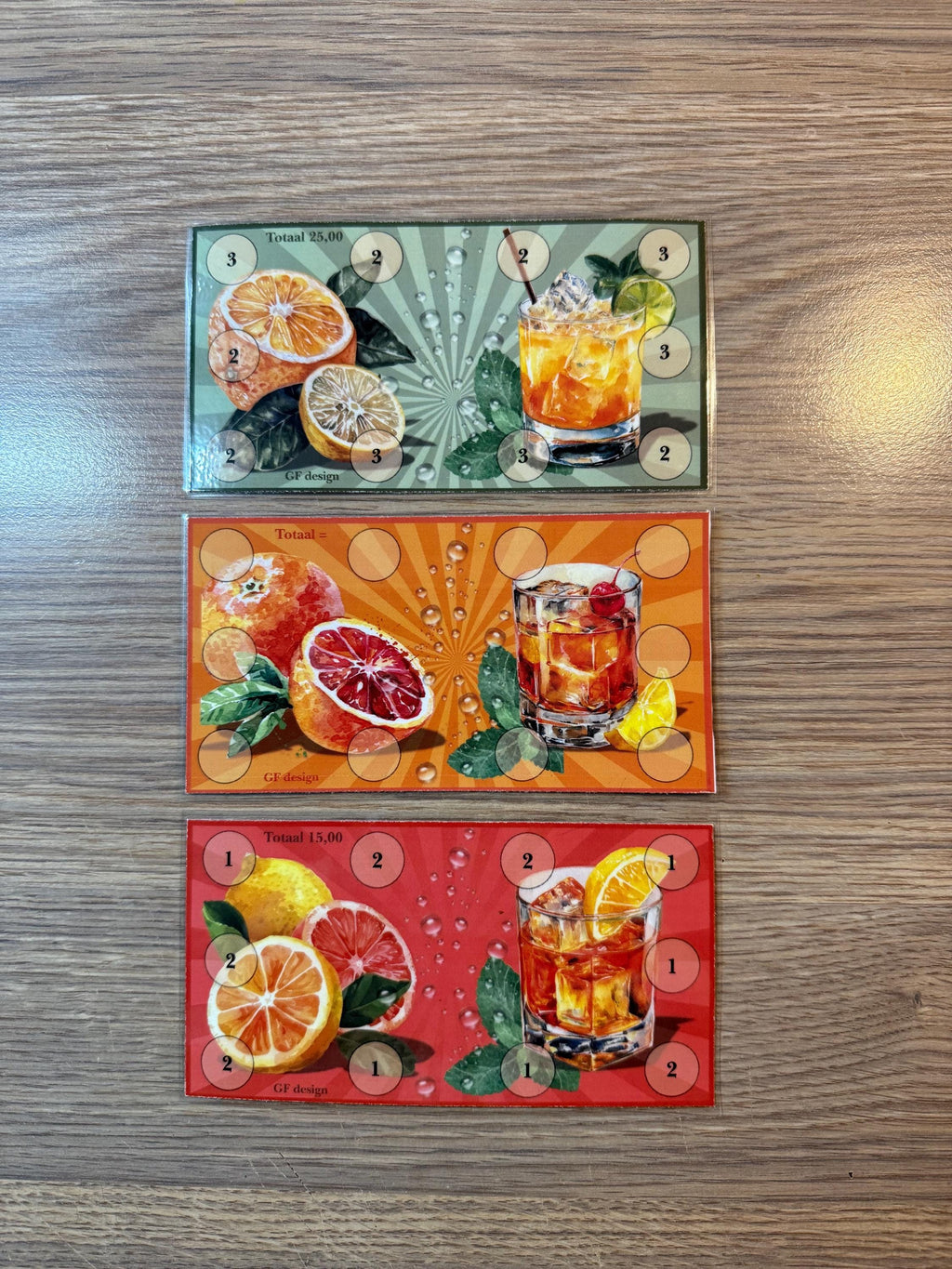 Cash stuffing challenge Fruity