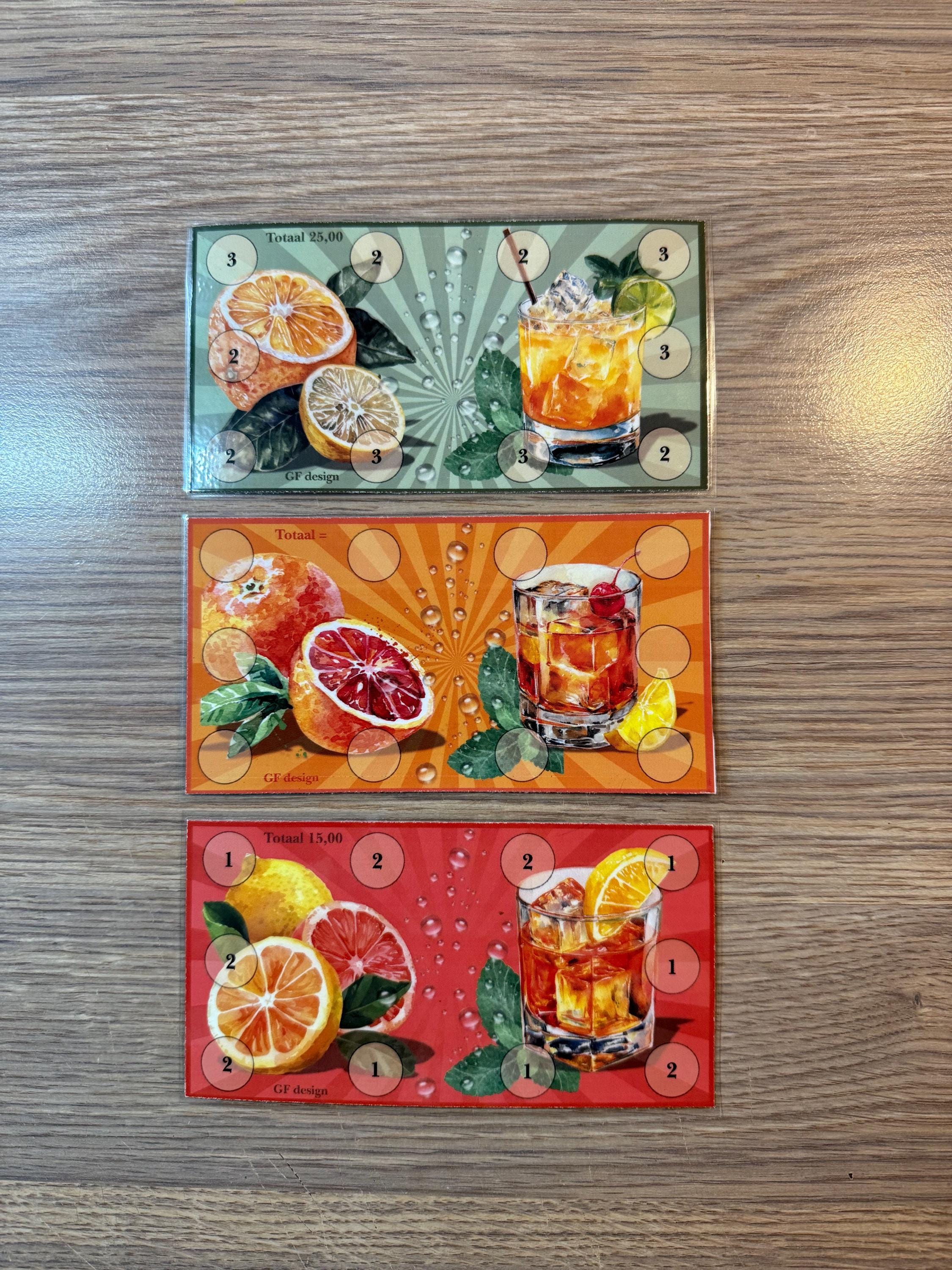 Cash stuffing challenge Fruity