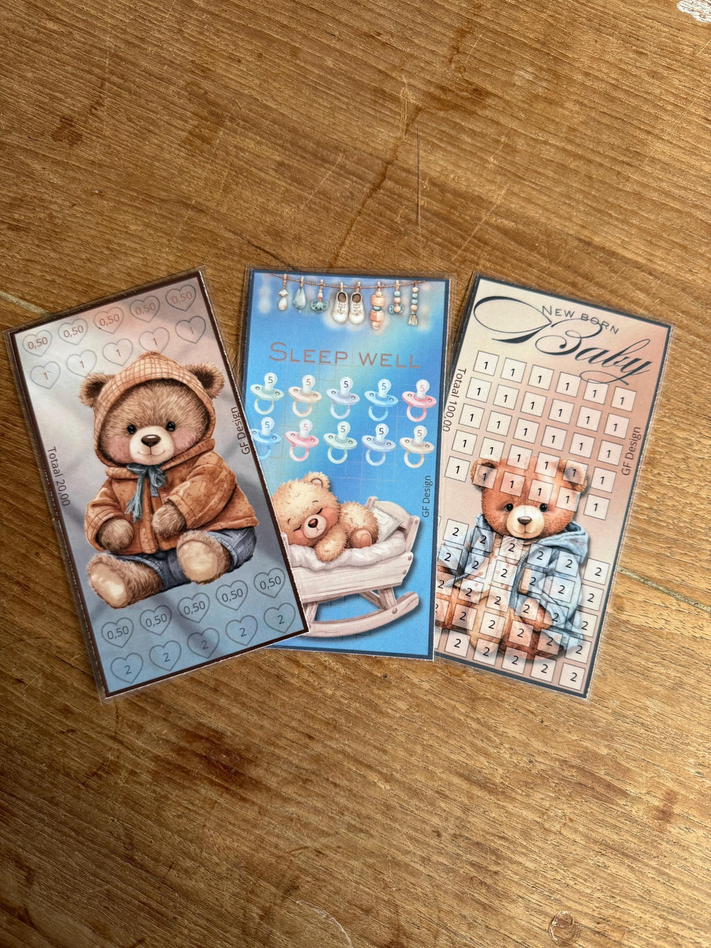 Cash stuffing challenge A6 New born