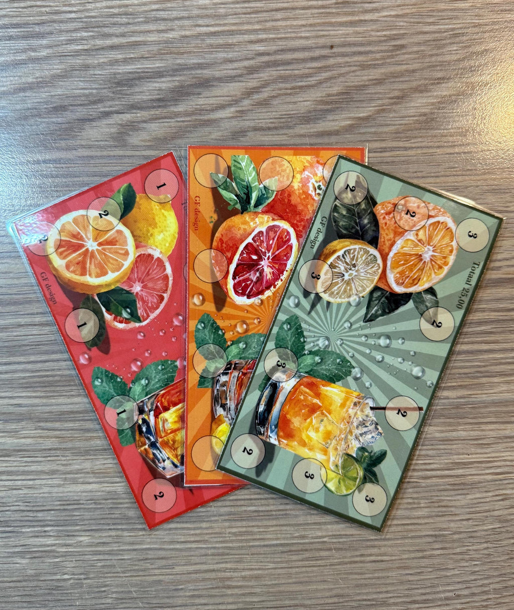 Cash stuffing challenge Fruity